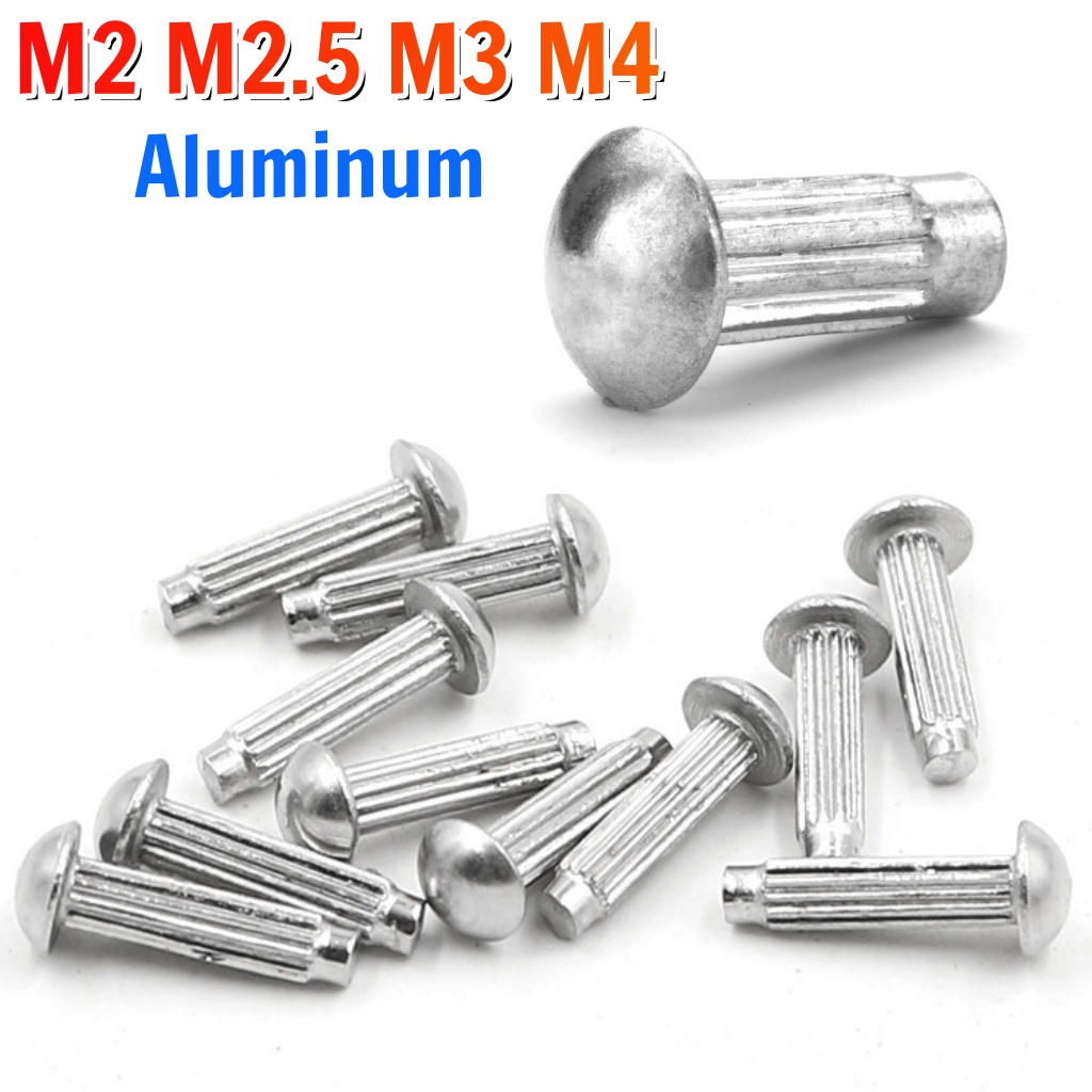 Button Hole Cutter - Beicai 100~500pcs Aluminum Button Round Knurled