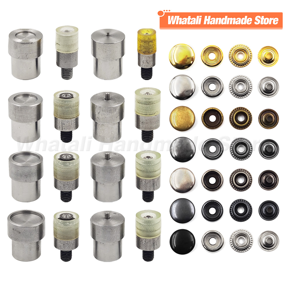 Button Hole Cutter - Snaps Fasteners Buttons Dies Installation Press