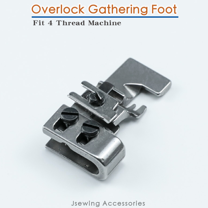 Sewing Gathering - Fit 4 Thread Gathering Presser Foot
