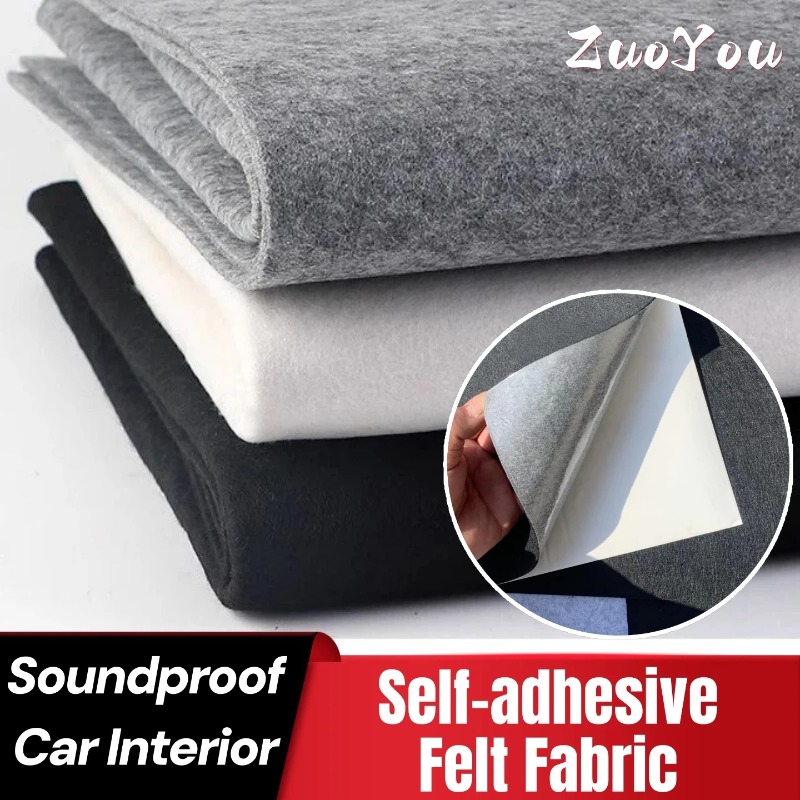 Sewing Textile Art - Self-Adhesive Felt Fabric for DIY Art