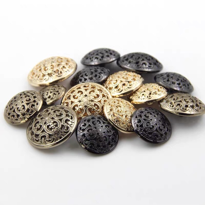 Button Hole Cutter - 20PCS/Lot Fashion Metal Hollow Button Palace