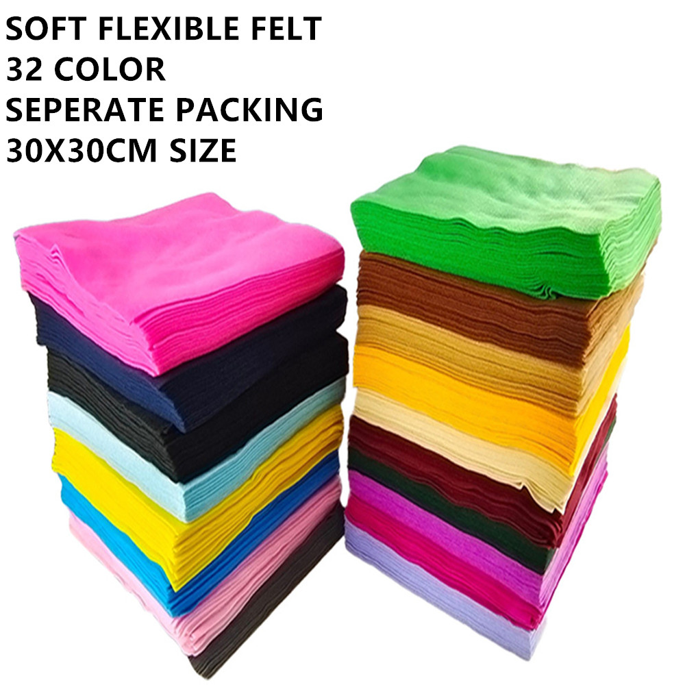 Is Sewing A Textile Craft - Coloured Felt Fabric Sheets for Crafts