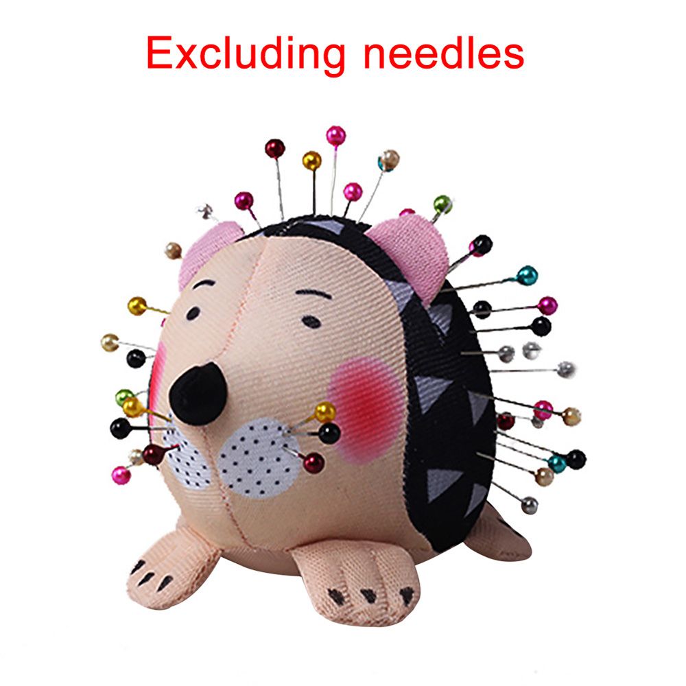 Sewing Pin Cushion - Portable Cartoon Hedgehog Cross Stitch DIY