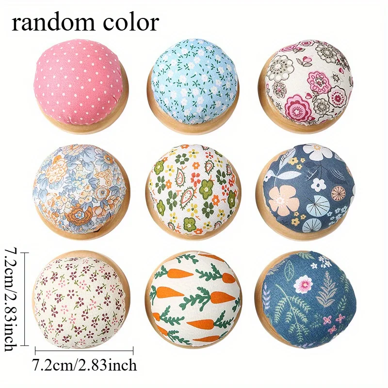 Charming Wood-Base Pin Cushion - Sewing Pin Cushion review and price