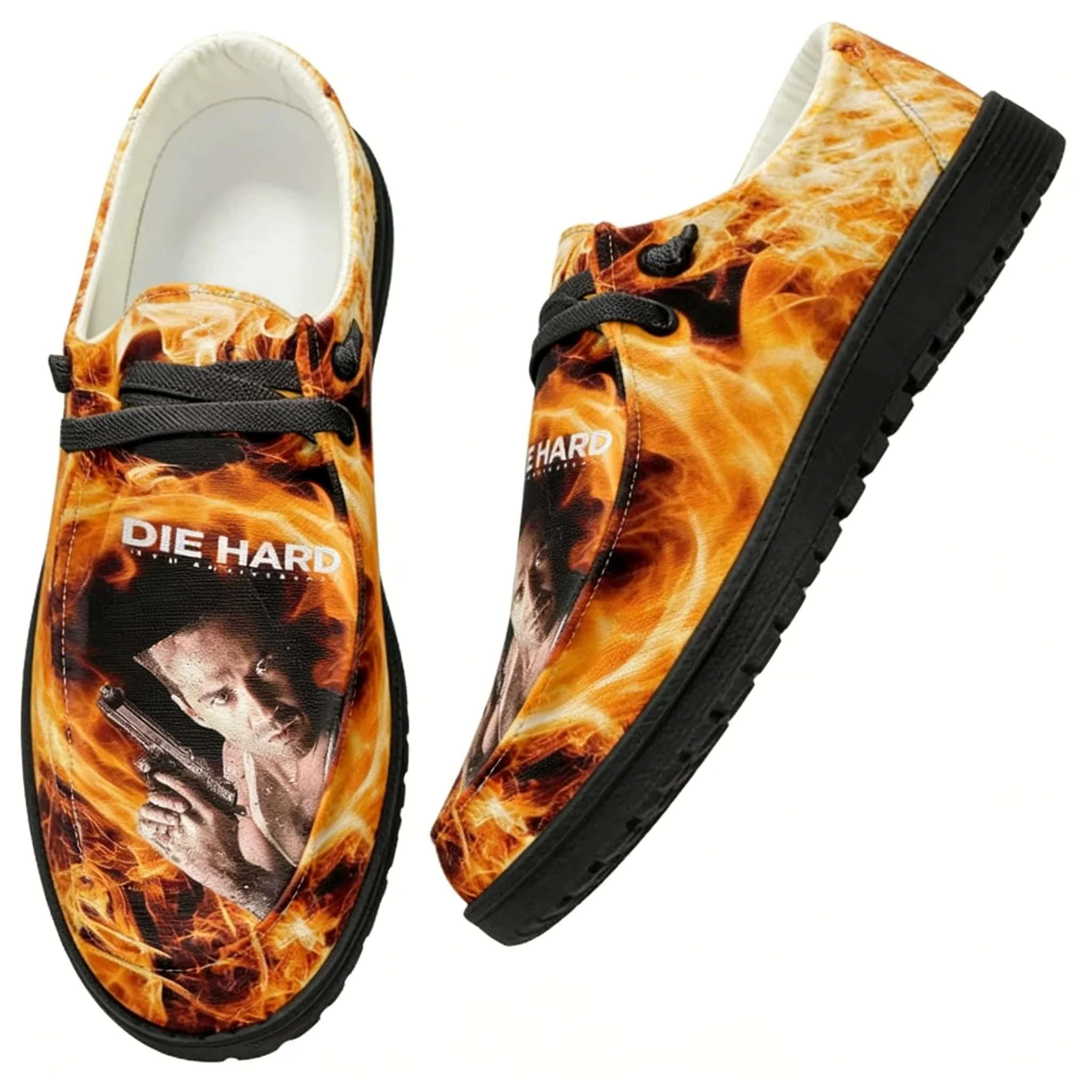 Die Hard Movie Casual Shoes Jo - Sewing Custom review and price