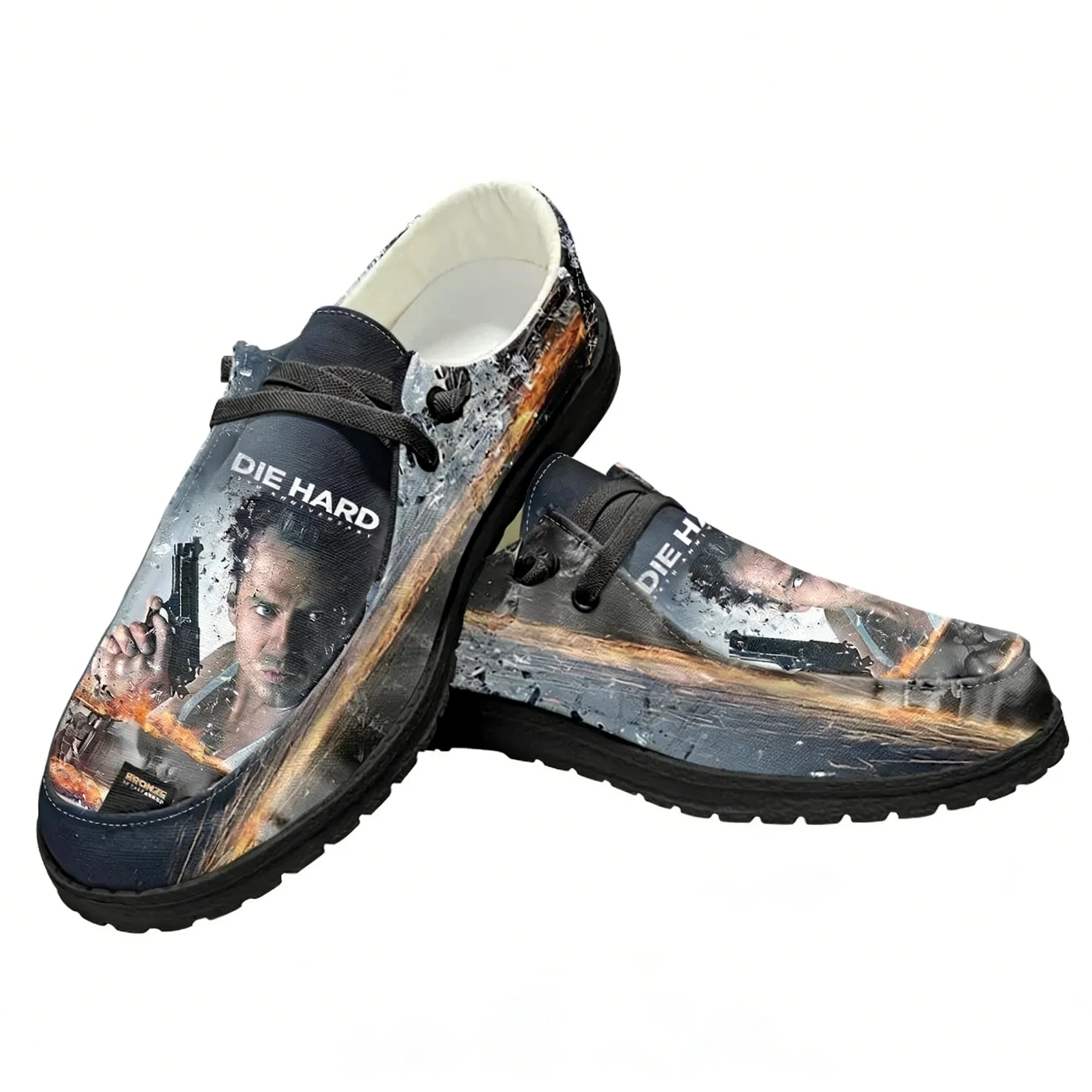 Die Hard Movie Casual Shoes Jo - Sewing Custom review and price