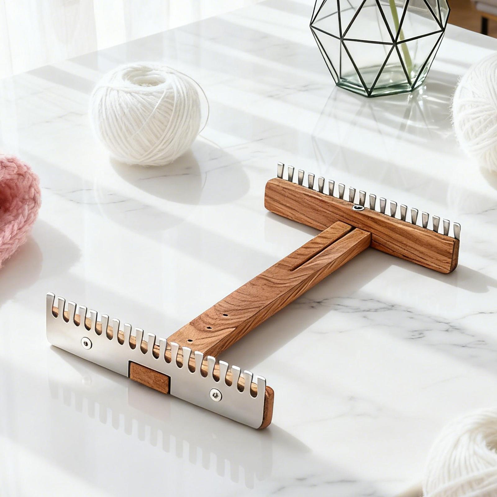 Weaving Loom Adjustable Wooden - Sewing Gathering review and price