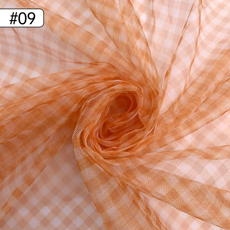 90x150cm Check Mesh Fabric Tra - Is Sewing A Textile Craft review and price