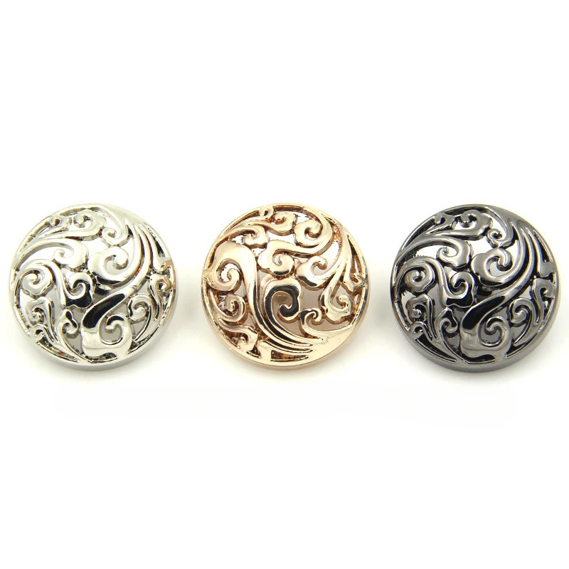 10pcs Hollow Metal Buttons Chi - Button Hole Cutter review and price
