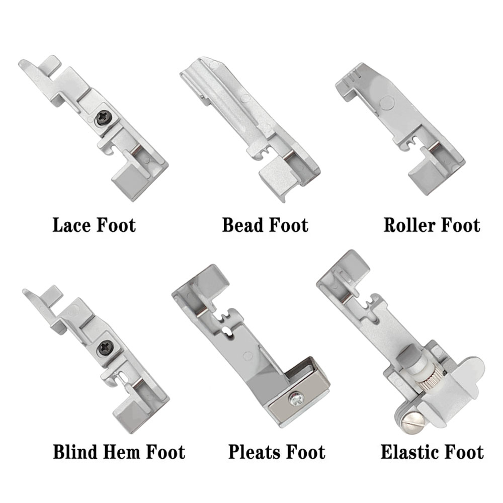6Pcs/Set Presser Foot For Sing - Sewing Gathering review and price