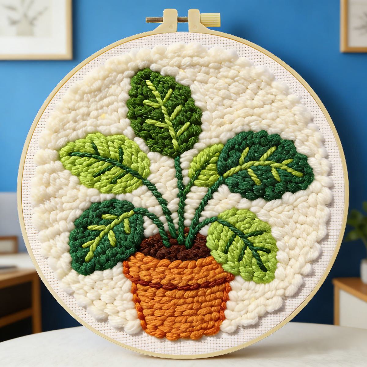 20X20CM/7.87inch Leaves Punch  - Sewing Textile Art review and price