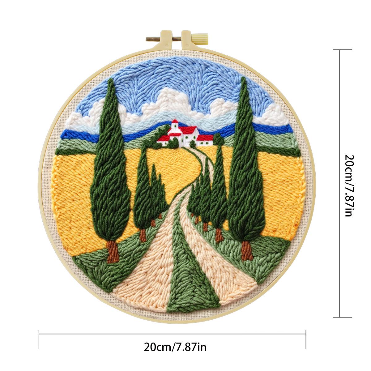 20X20CM/7.87inch Field Punch N - Sewing Textile Art review and price