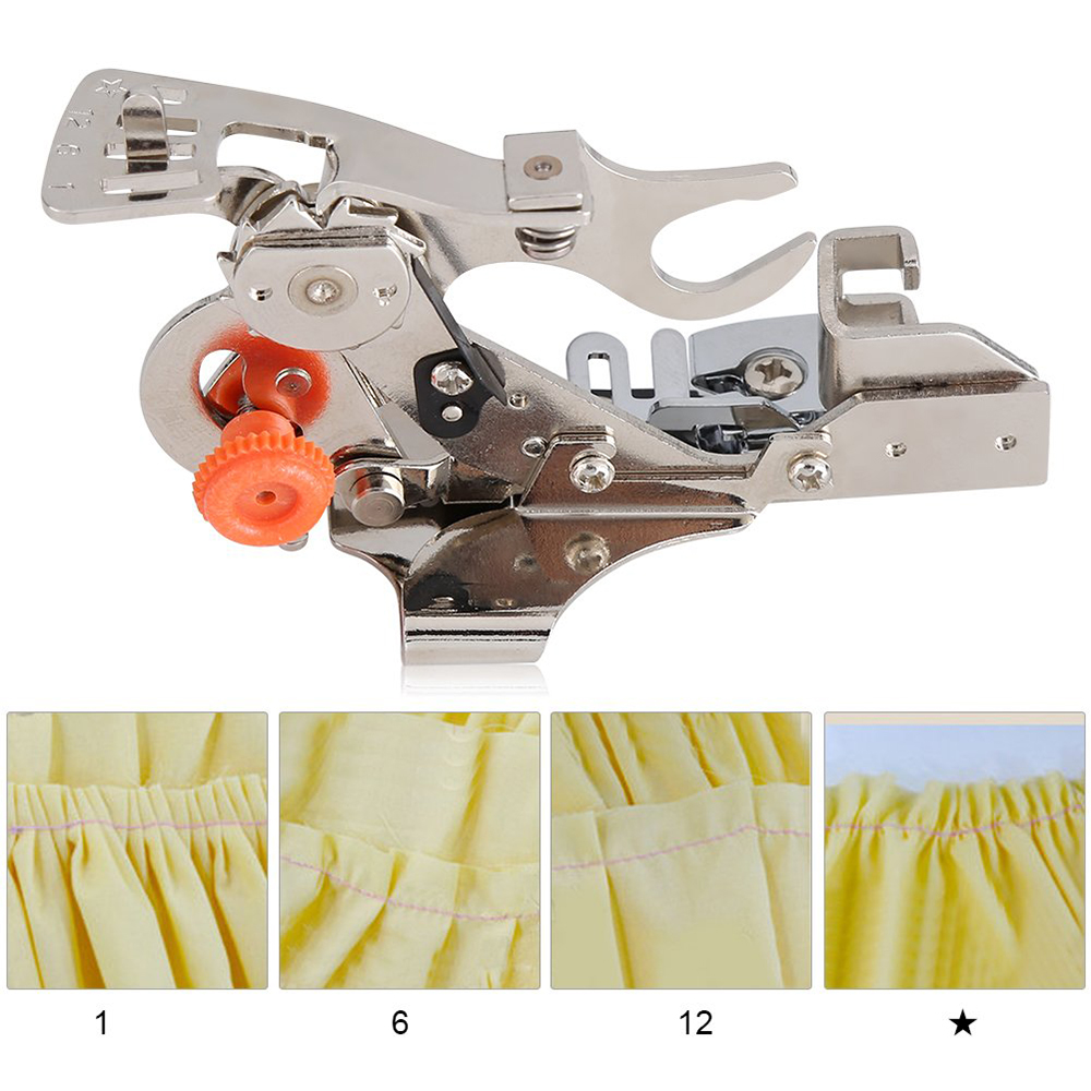 1pcs Ruffler Foot Sewing Machi - Sewing Gathering review and price