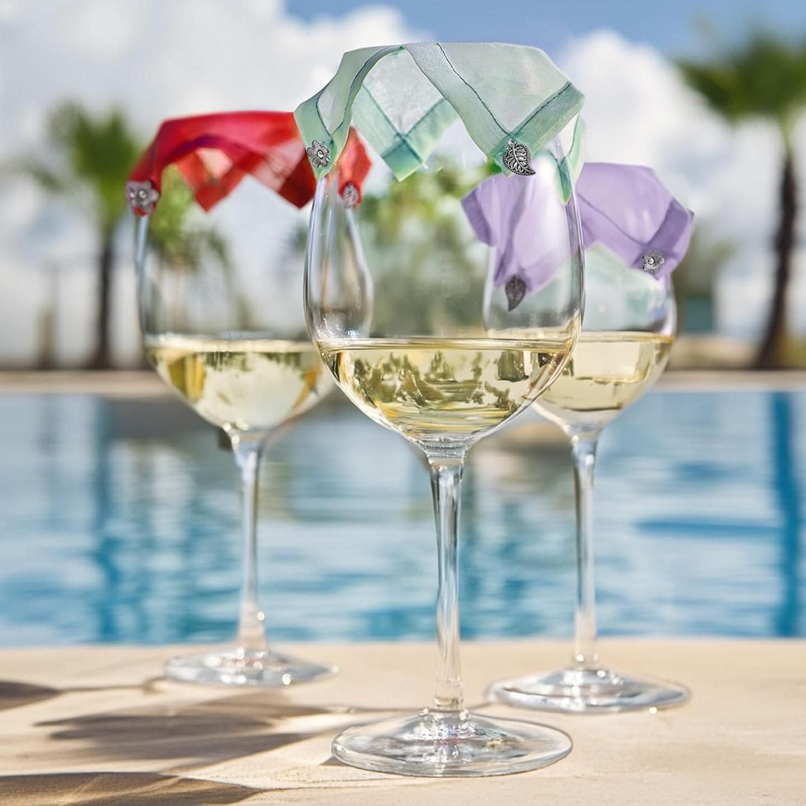 4pcs/set Weighted Wine Covers  - Fabric Weight Set review and price