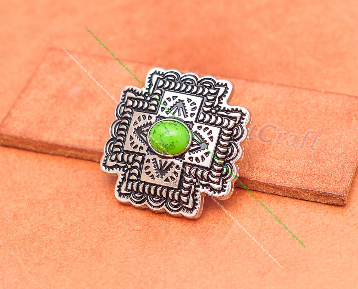 Lot 10Pcs Light Green Western  - Button Hole Cutter review and price