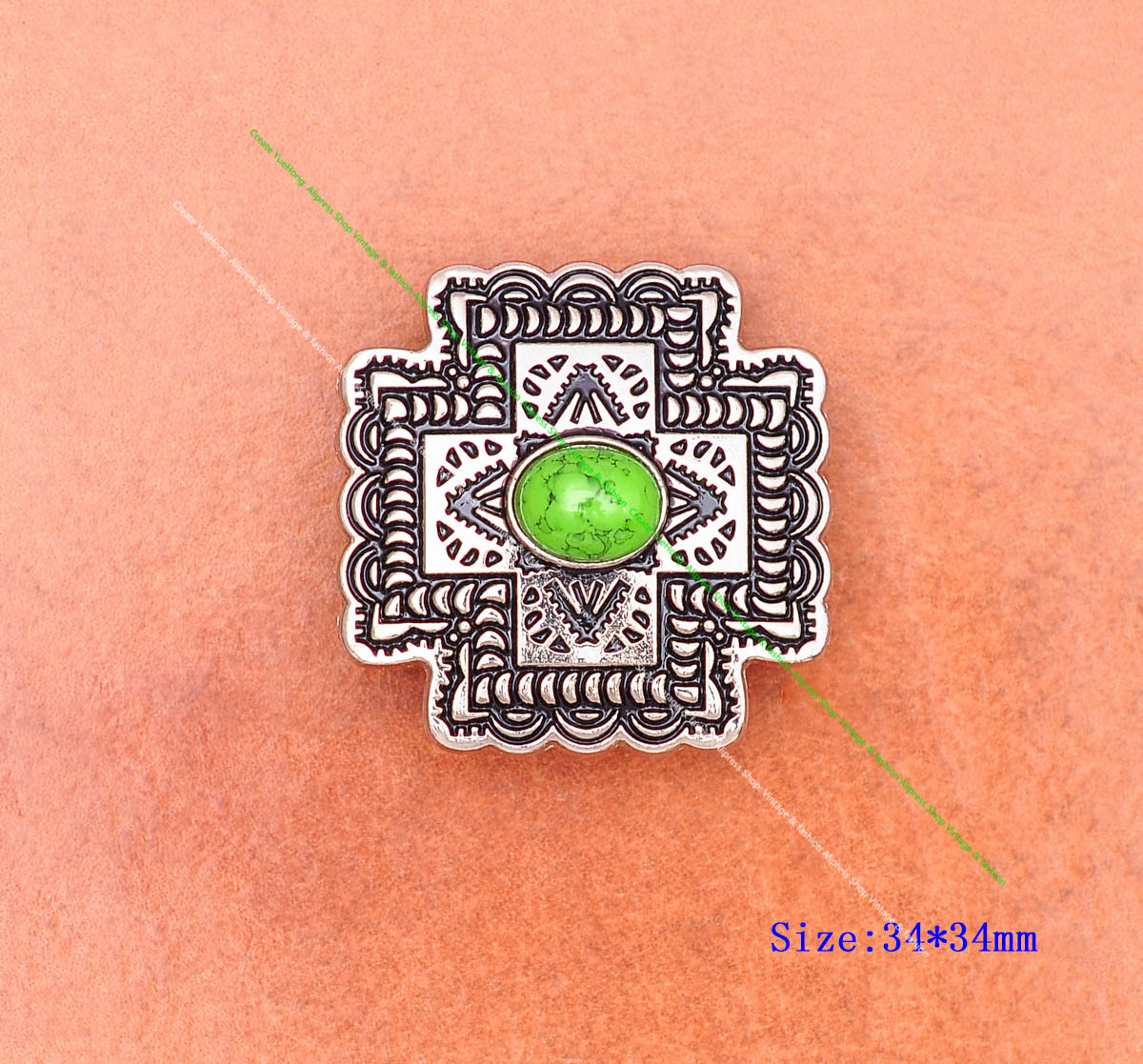 Lot 10Pcs Light Green Western  - Button Hole Cutter review and price