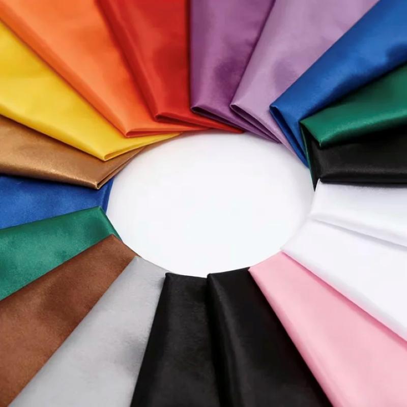 Multi-Color Soft Satin Fabric  - Is Sewing A Textile Craft review and price