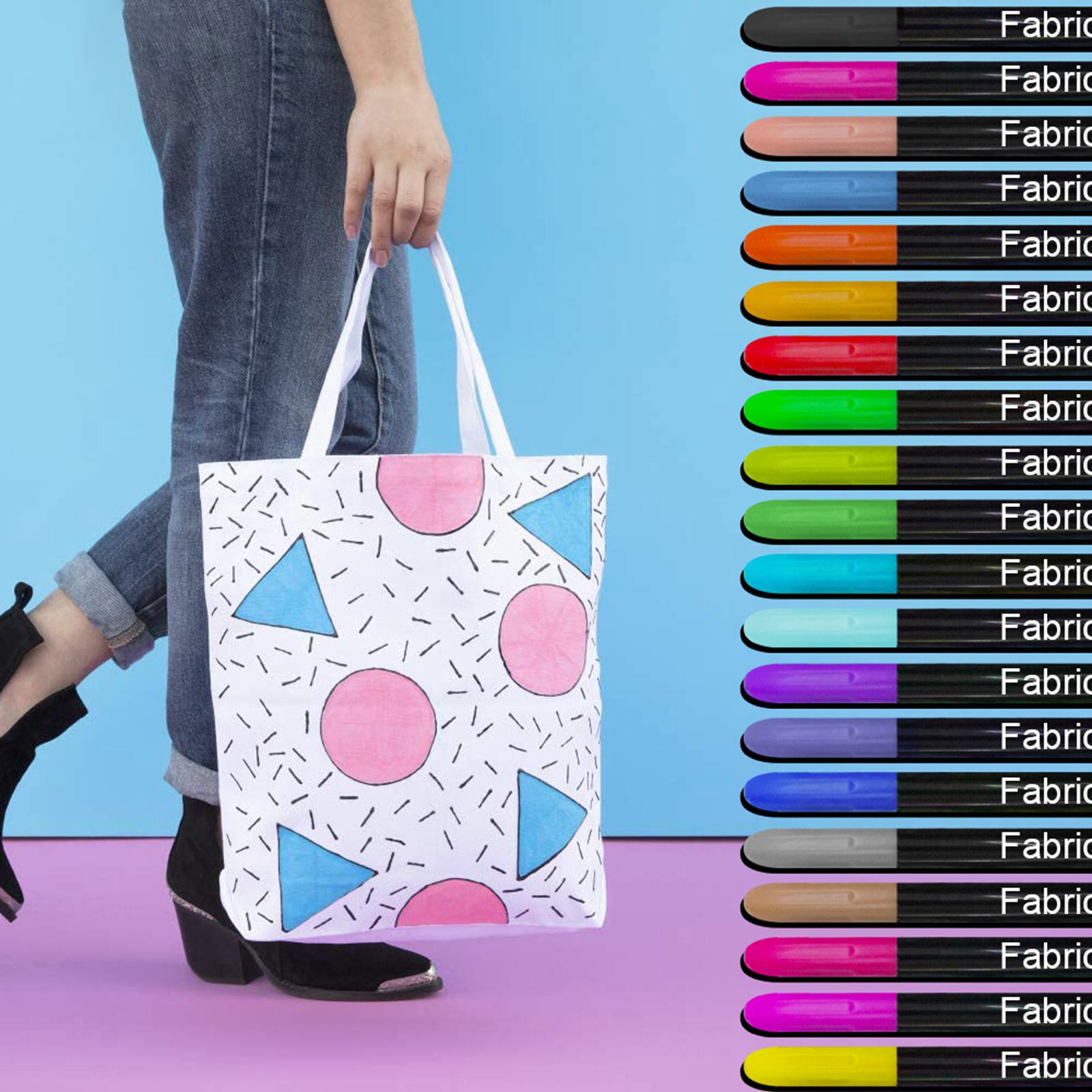 Colorful Fabric Markers Pens P - Sewing Textile Art review and price