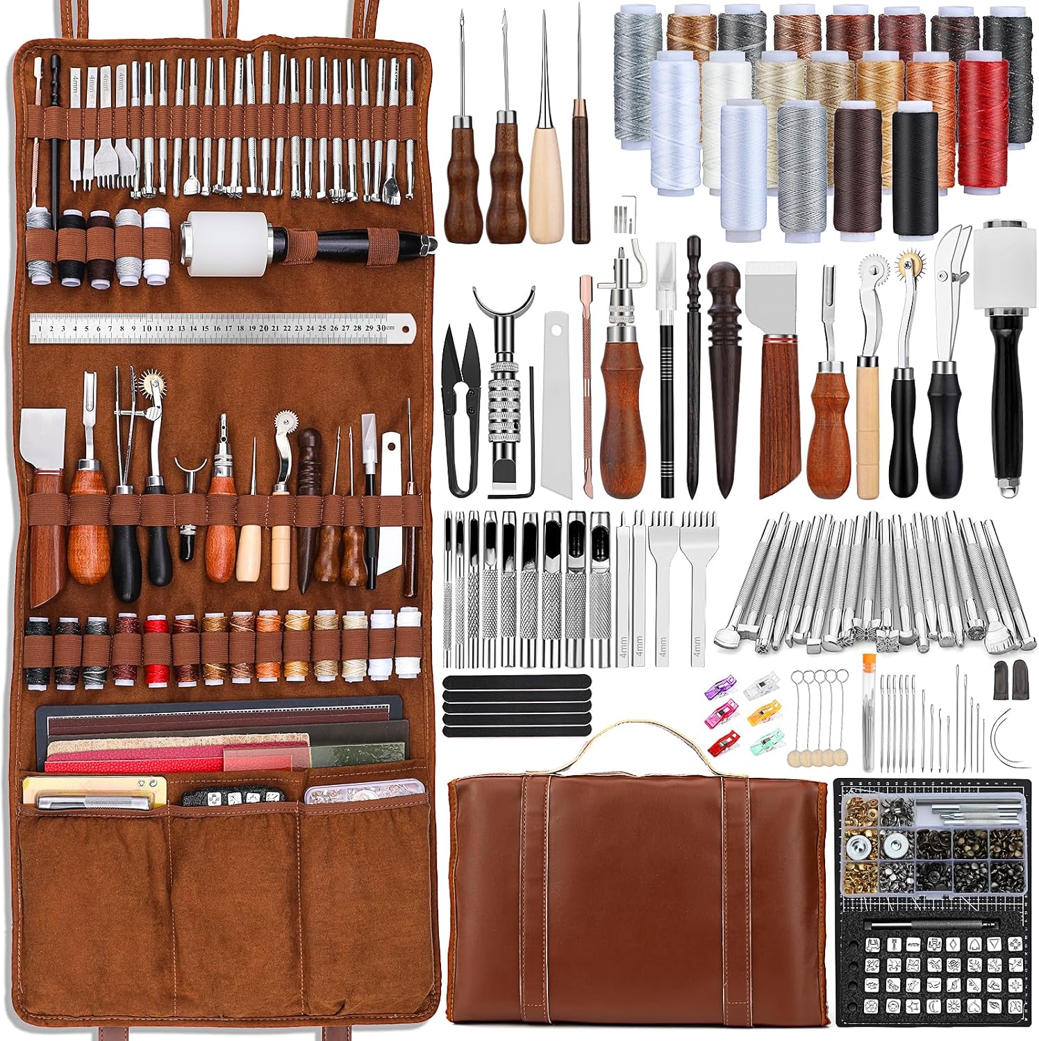 Leather Tooling Kit Leather Cr - Sewing Custom review and price