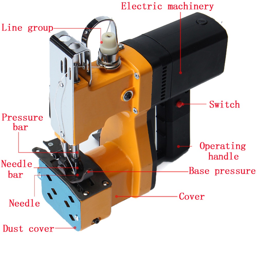 Electric Woven Bag Closing Mac - Sewing In Textile Industry review and price
