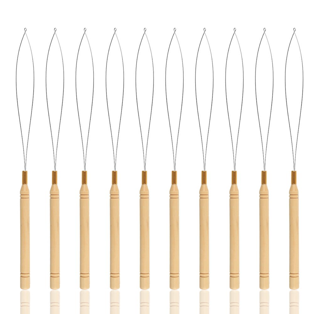 ARLANY Wooden Handle Hair Loop - Needle Threader Tool review and price