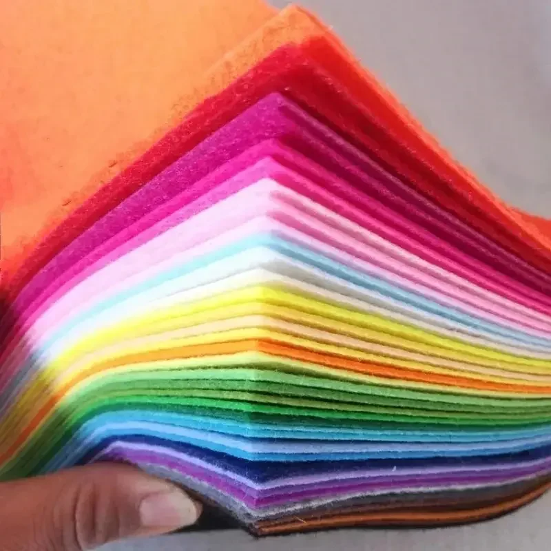 40Pcs Soft Felt Fabric Sheet A - Is Sewing A Textile Craft review and price