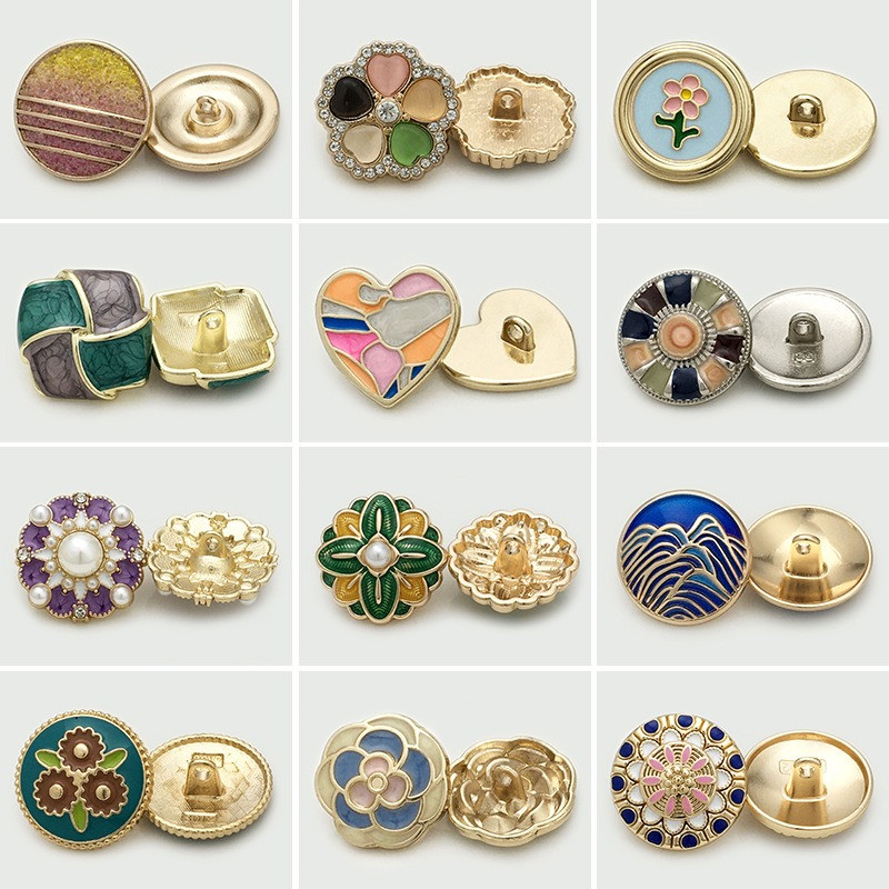 10pcs Vintage Enamel Metal But - Button Hole Cutter review and price