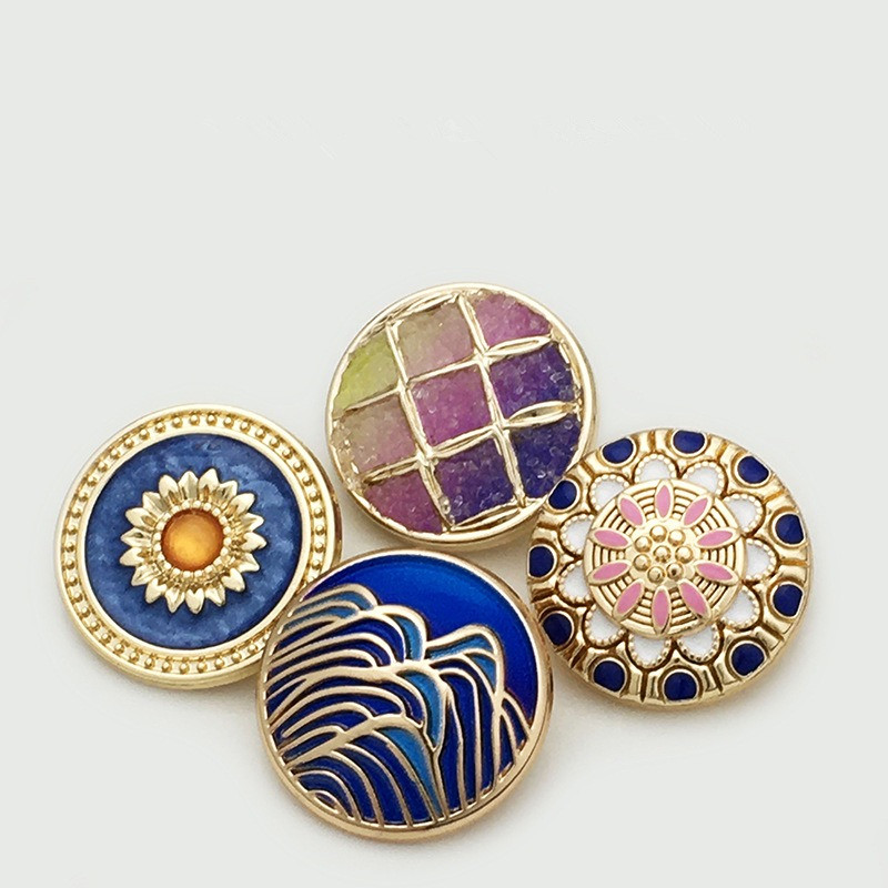 10pcs Vintage Enamel Metal But - Button Hole Cutter review and price