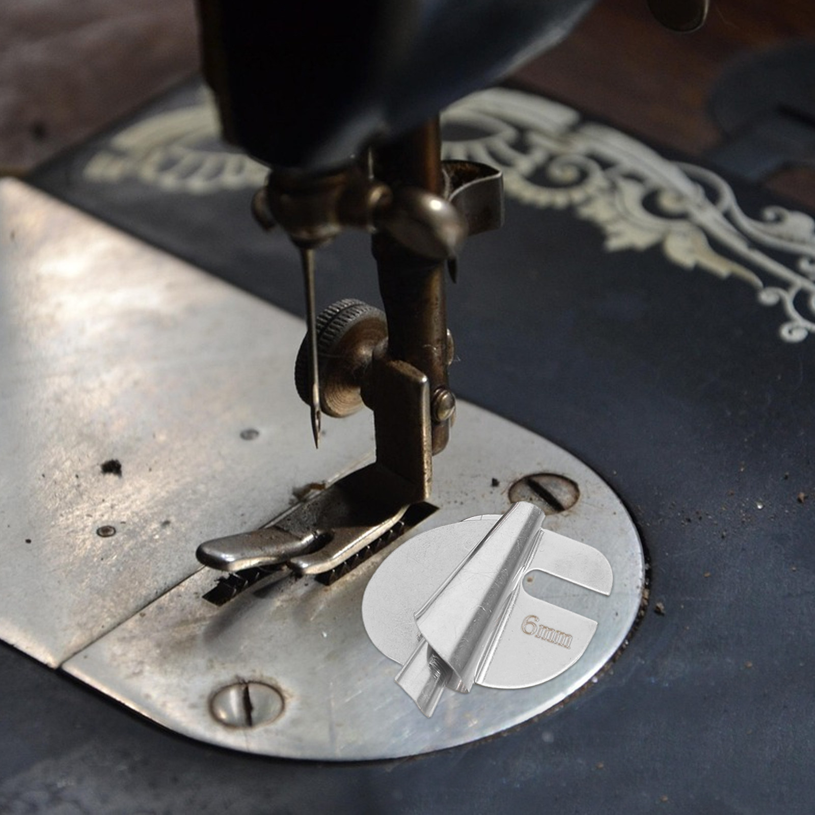 6Pcs Universal Spiral Rolled H - Rolled Hem Foot review and price