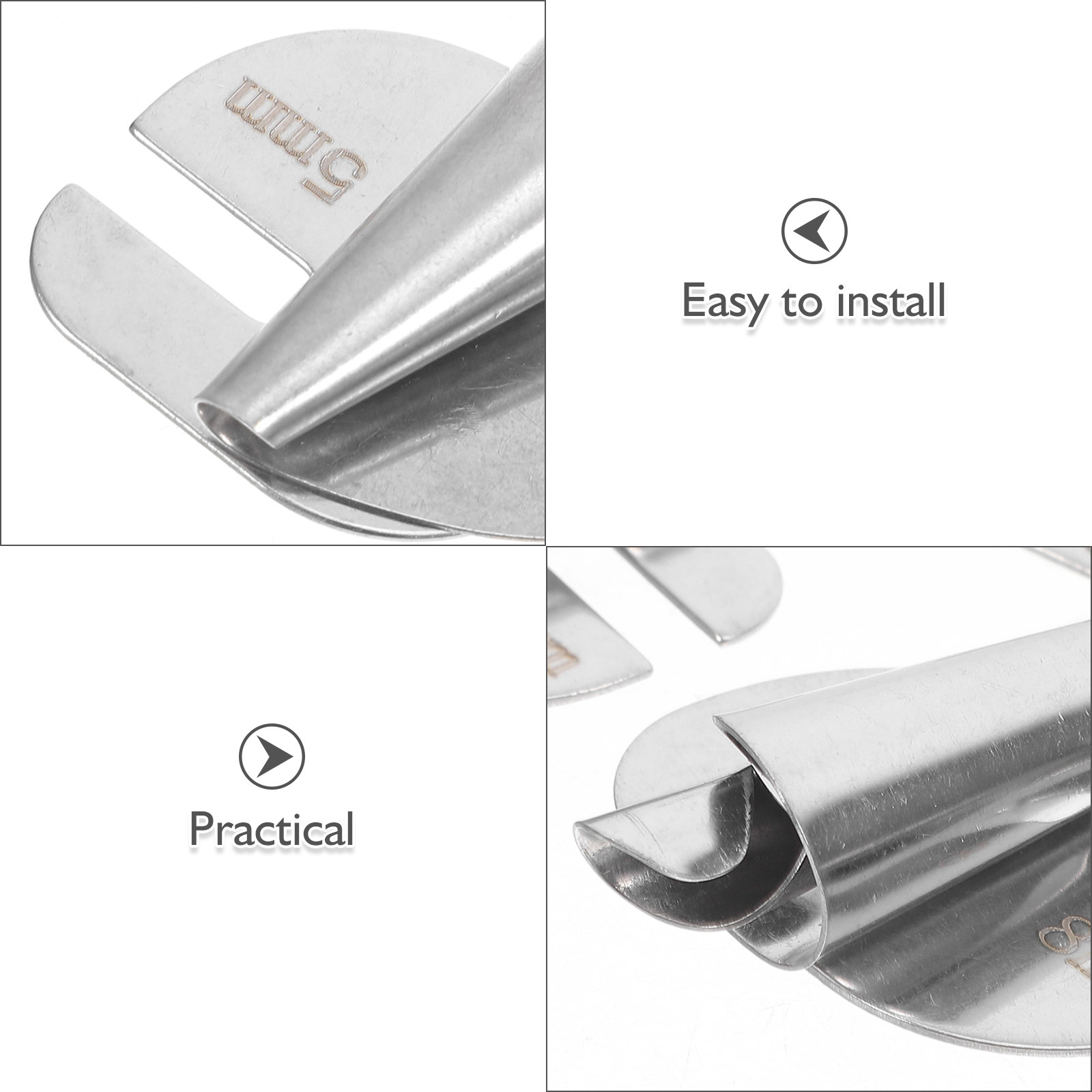 6Pcs Universal Spiral Rolled H - Rolled Hem Foot review and price
