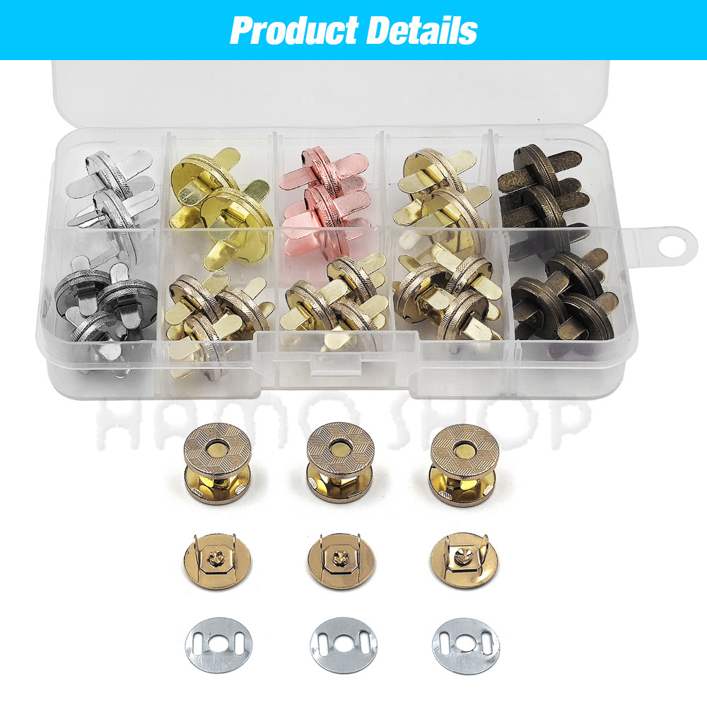 20sets/lot 10mm-18mm Magnetic  - Button Hole Cutter review and price