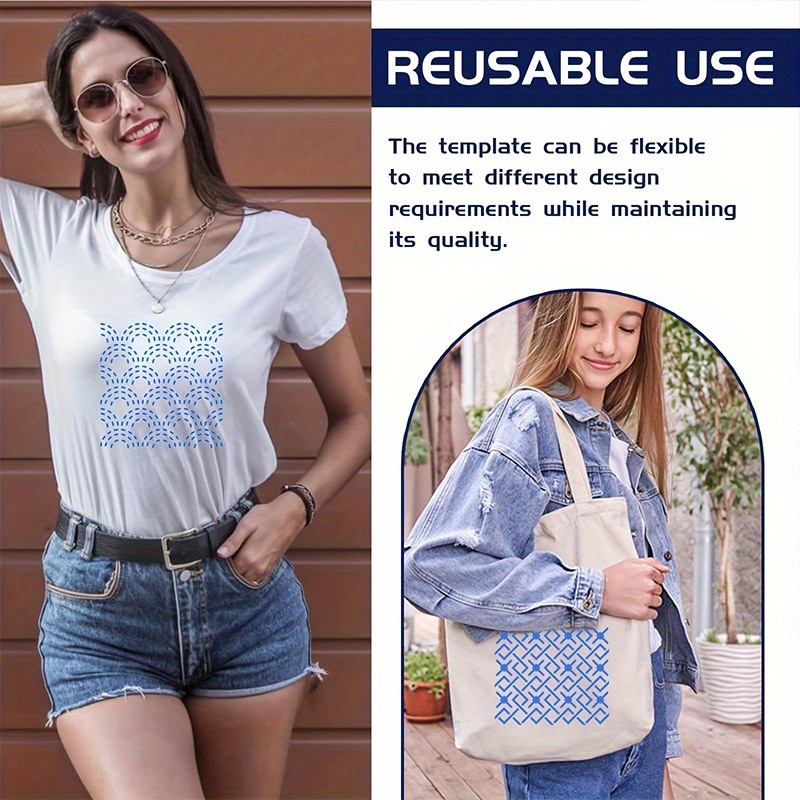 30Pcs Embroidery Templates DIY - Sewing Custom review and price