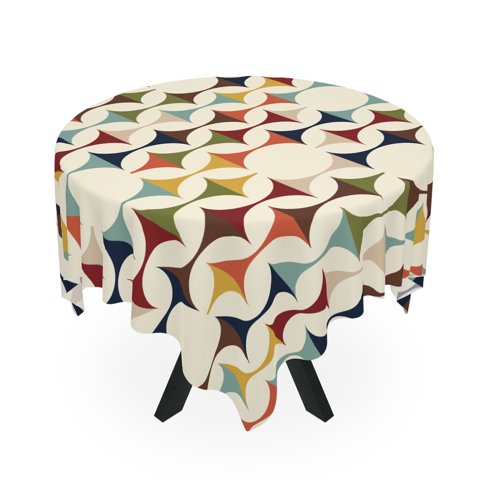 Mid Century Modern Retro Geome - Century Textile & Sewing Supply Photos review and price