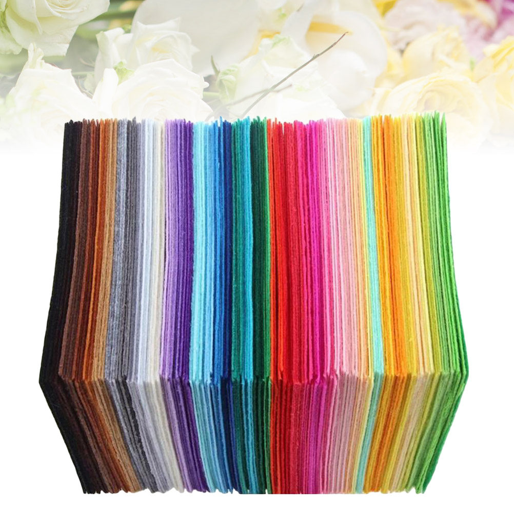 40Pcs Multicolor Nonwoven Fabr - Sewing Textile Art review and price