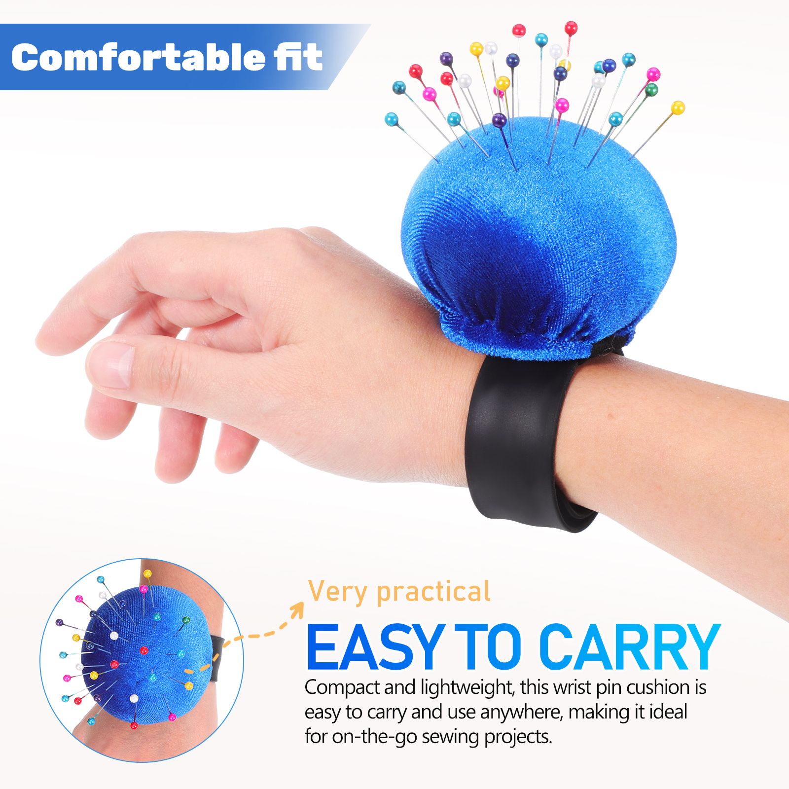 Wrist Pin Cushion Sewing Needl - Sewing Pin Cushion review and price