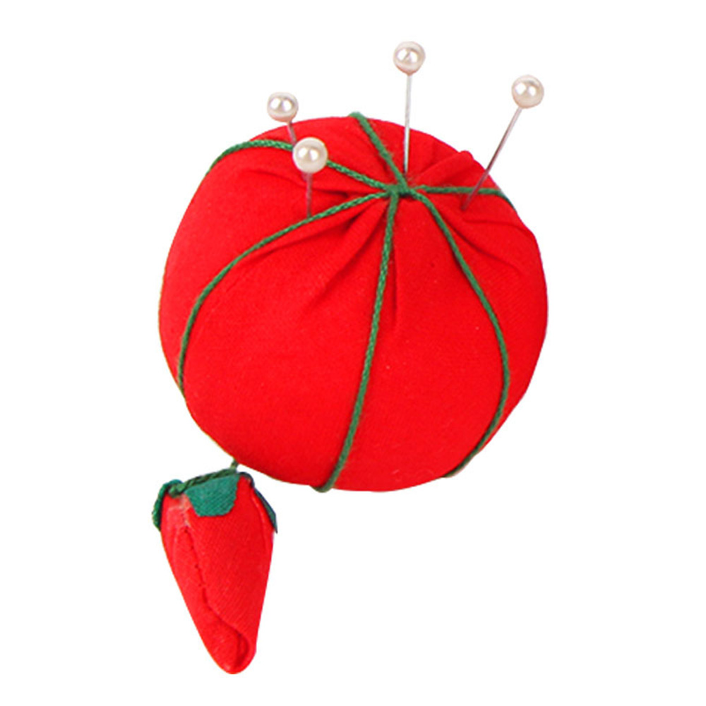 1PC Lovely Tomato Ball Shape N - Sewing Pin Cushion review and price