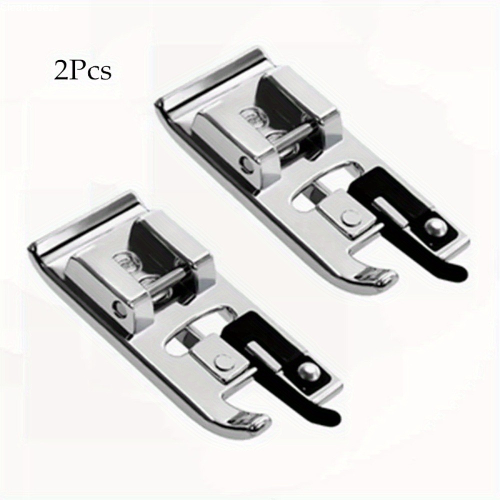 2Pcs Thick Fabrics Overlock Pr - Rolled Hem Foot review and price