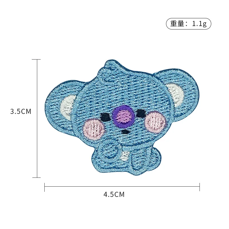 LINE FRIENDS BT21 All Characte - Iron On Patch review and price