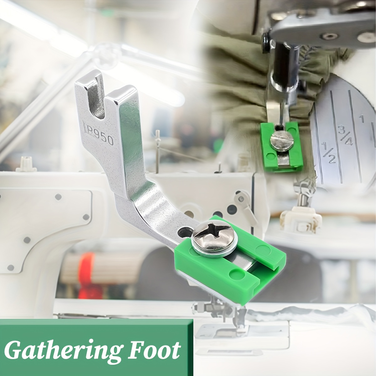 P950 Adjustable Ruffling Press - Sewing Gathering review and price