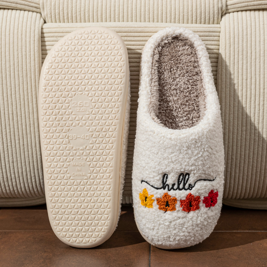 Winter Women's Slippers Indoor - Sewing House review and price