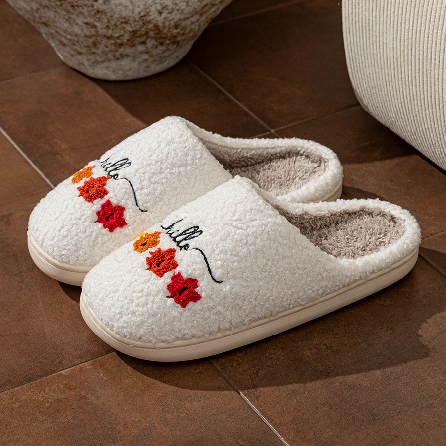 Winter Women's Slippers Indoor - Sewing House review and price