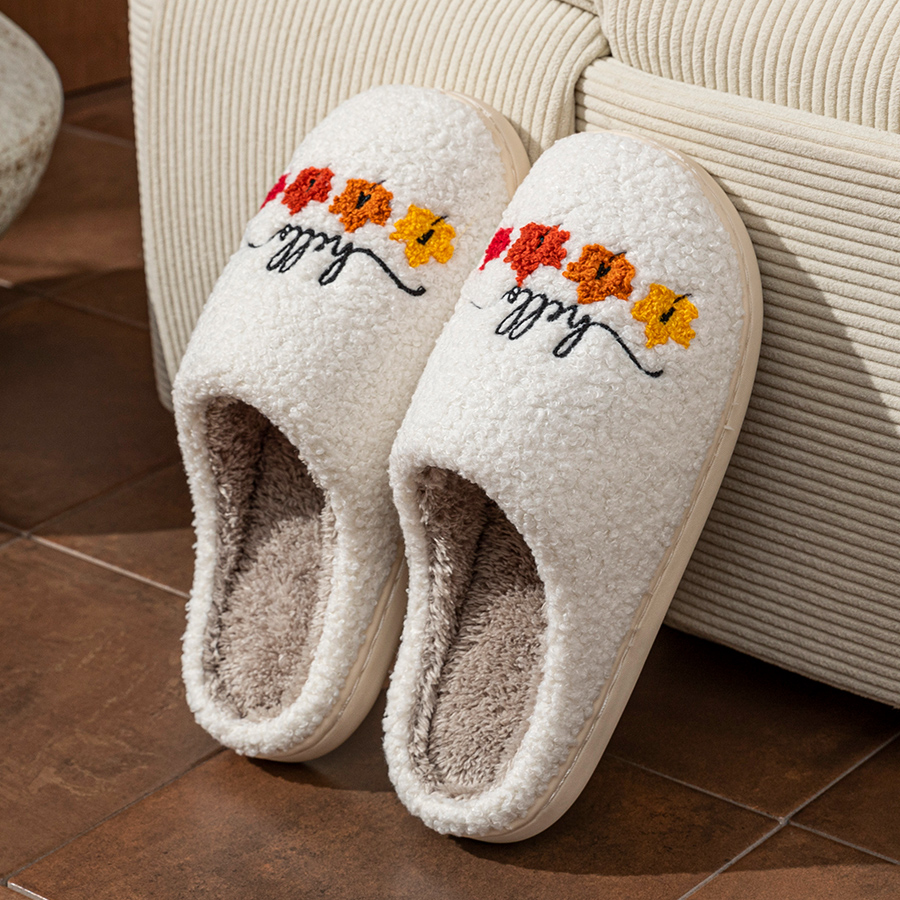 Winter Women's Slippers Indoor - Sewing House review and price